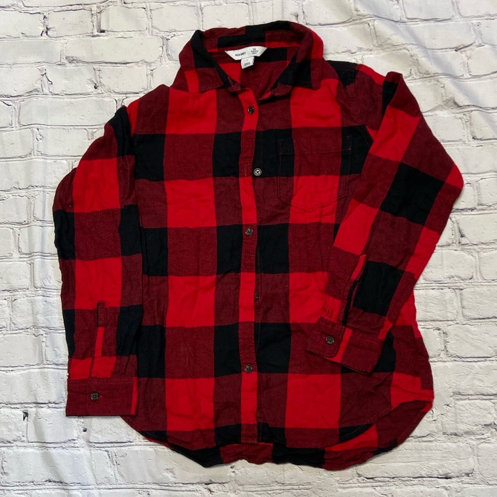 Old Navy Flannel Buffalo Plaid Button-down | Size: Small